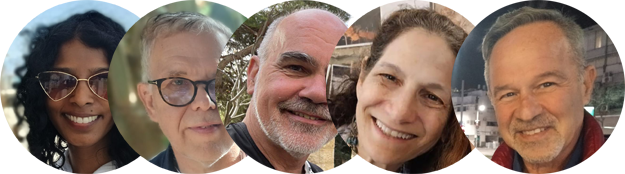 Avatars of Anat's former Herbrew students